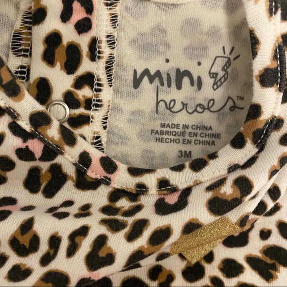 Mini Heroes Pink and Leopard Matching Set - Picture 2 of 5